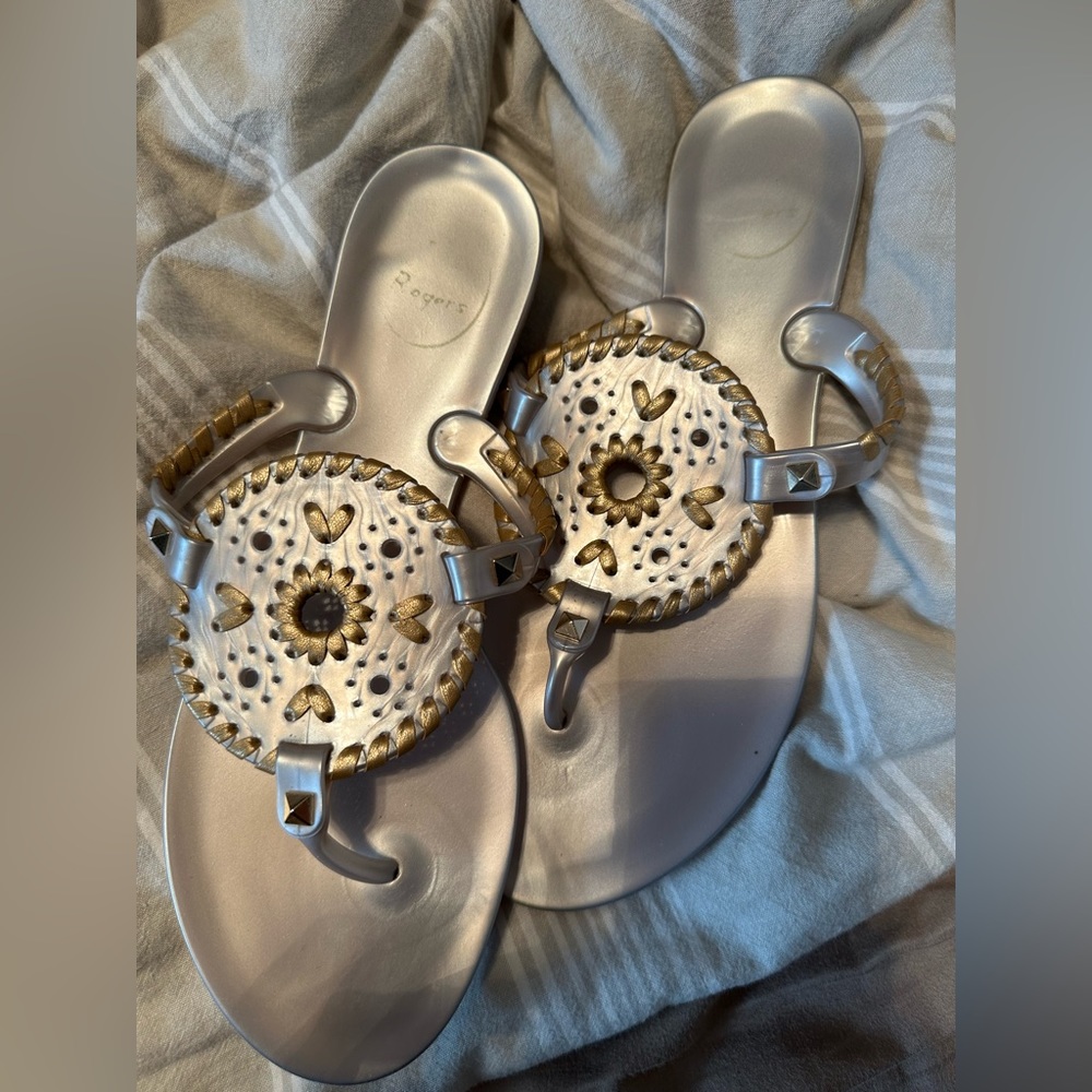 Jack rogers jelly shoes